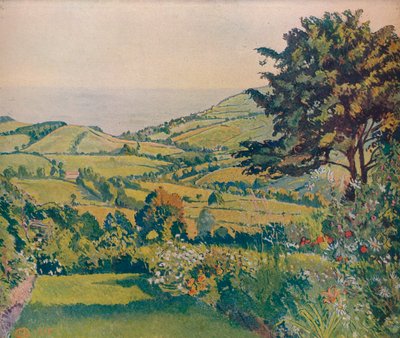 Sea View, Fishponds by Lucien Pissarro