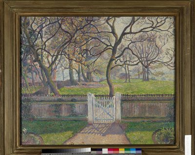 The Garden Gate, Epping by Lucien Pissarro