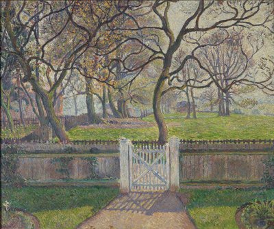 The Garden Gate, Epping, 1894 by Lucien Pissarro