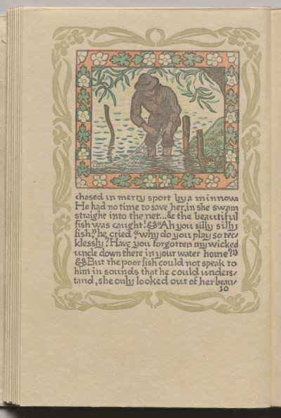 The Queen of the Fishes: Plate 10 by Lucien Pissarro
