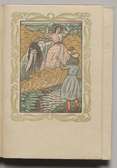 The Queen of the Fishes: Plate 12 by Lucien Pissarro
