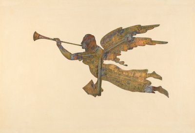 Gabriel Weather Vane, c. 1939 by Lucille Chabot