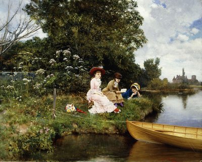 Summer Reverie, 1878 by Lucius Rossi