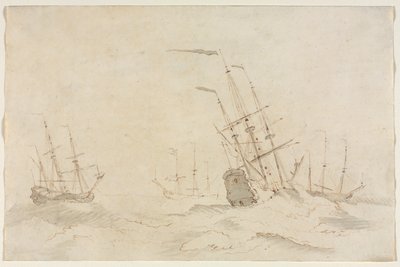 Ships by Ludolf Backhuysen