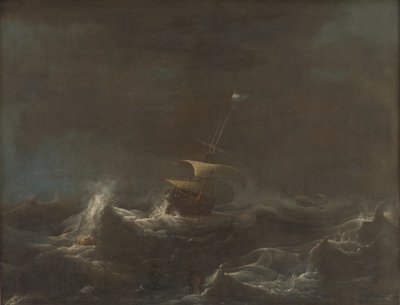 A Storm by Ludolf Bakhuizen