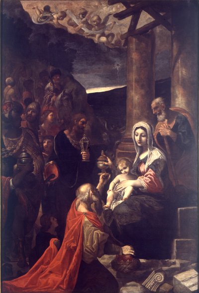 Adoration of the Magi by Ludovico Carracci