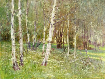 A Wooded Landscape by Ludovico Cavaleri