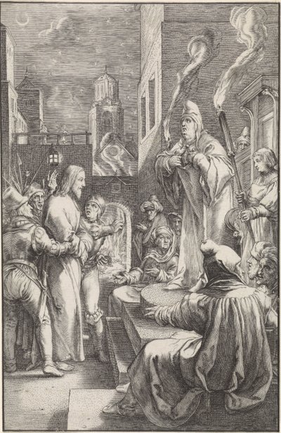 Christ Before Caiaphas (series title: The Passion) by Ludovicus Siceram