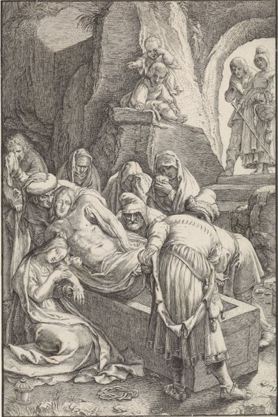 Entombment of Christ by Ludovicus Siceram