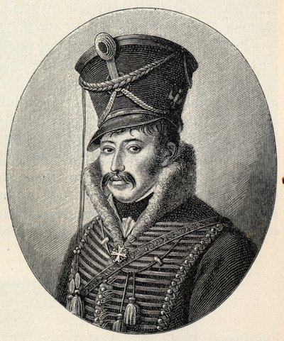 Ferdinand von Schill by Ludwig Buchhorn