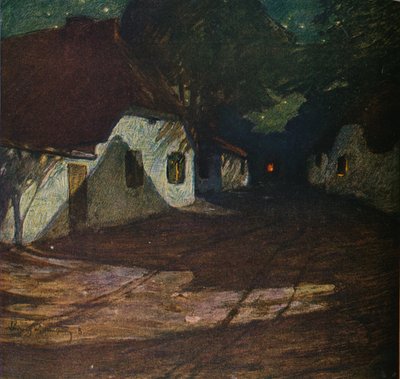A Moonlight Night, c. 1900 by Ludwig Dettmann