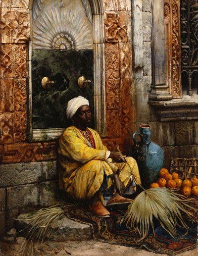 The Orange Seller by Ludwig Deutsch