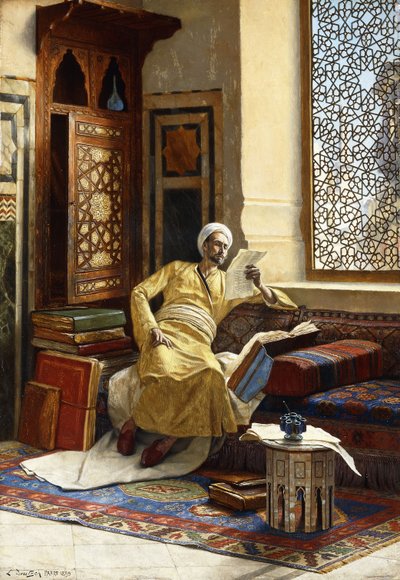 The Scholar by Ludwig Deutsch