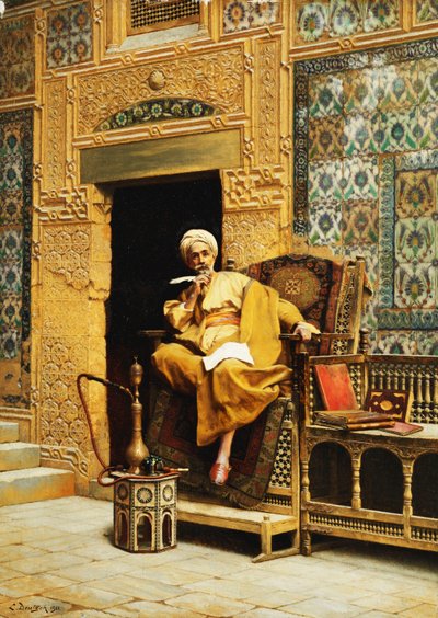 The Scribe by Ludwig Deutsch