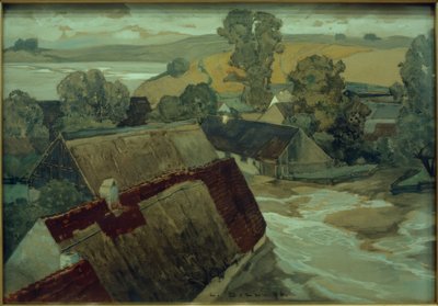 Flood by Ludwig Dill