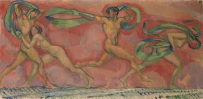 Dance Frieze by Ludwig von Hofmann