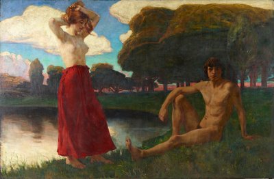 Idyll by Ludwig von Hofmann