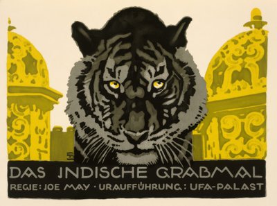 The Indian Tomb by Ludwig Hohlwein
