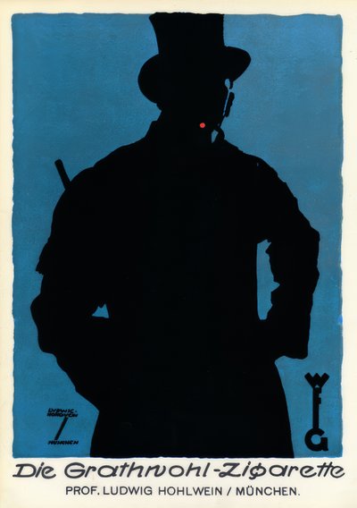 Grahtnohl Cigarettes by Ludwig Hohlwein