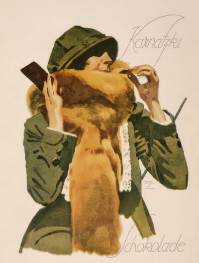 Karnatzki / Chocolate by Ludwig Hohlwein