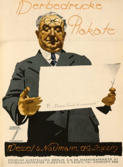 Advertising Prints Posters by Ludwig Hohlwein