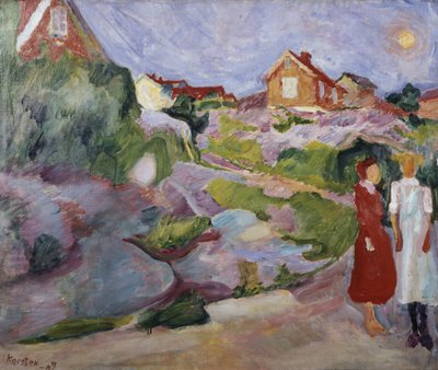 Summer Evening by Ludvik Peter Karsten