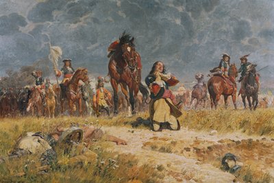 Prayer Before the Battle by Ludwig Koch