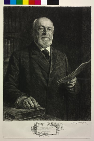 Jakob Schipper by Ludwig Michalek