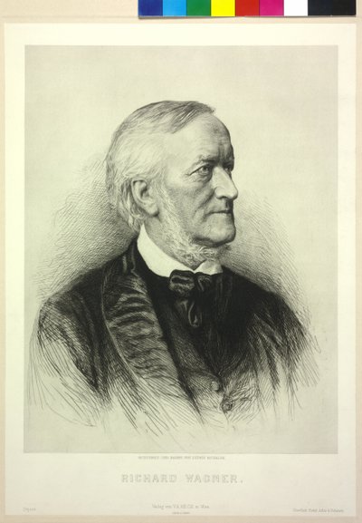 Richard Wagner by Ludwig Michalek