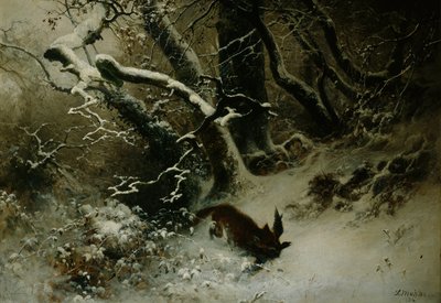 Winter Landscape by Ludwig Munthe