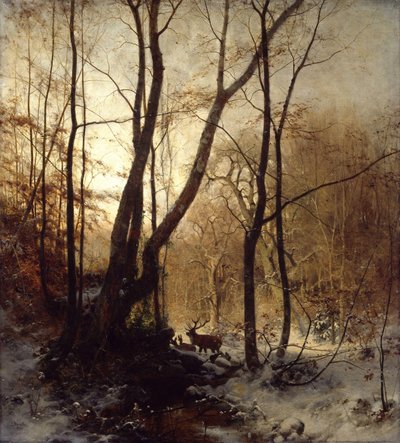 Winter in Germany by Ludwig Munthe