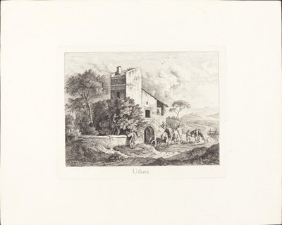 Osteria by Ludwig Richter