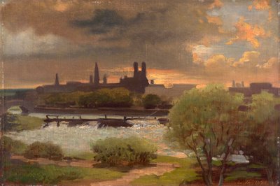 View of Munich by Ludwig Thiersch