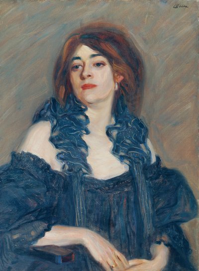 Portrait of a Lady by Ludwig Wieden