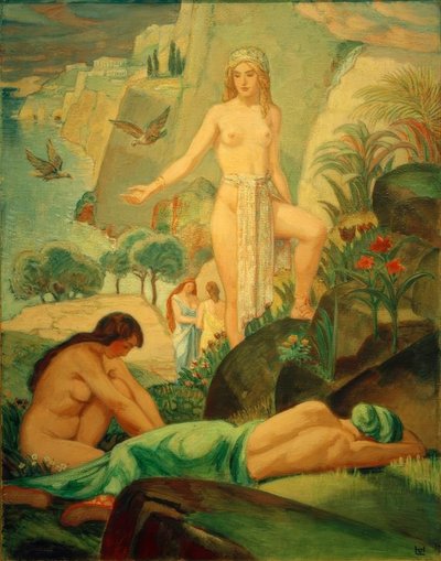 Aphrodite by Ludwig von Hofmann