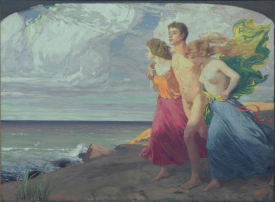 Spring Storm by Ludwig von Hofmann
