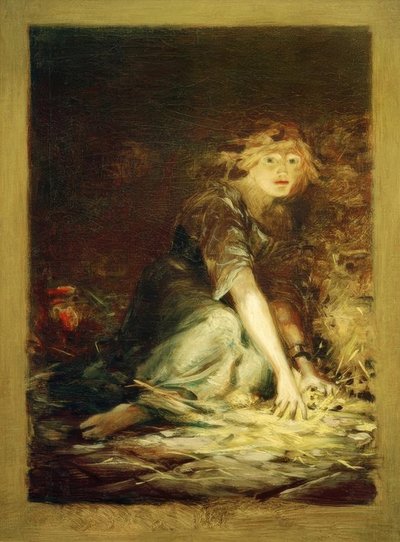 Gretchen in the Dungeon by Ludwig von Hofmann