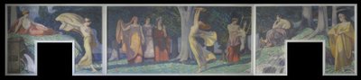 Dance of the Muses by Ludwig von Hofmann