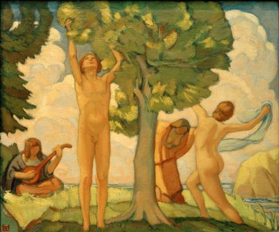 Summer by Ludwig von Hofmann