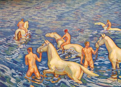 The Sea Rider by Ludwig von Hofmann