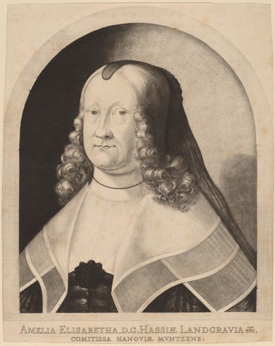 Amelia Elizabeth, Countess of Hesse by Ludwig von Siegen