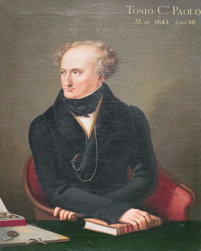 Portrait of Count Paolo Tosio by Luigi Basiletti