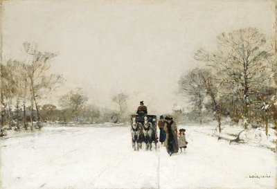 In the Snow by Luigi Loir