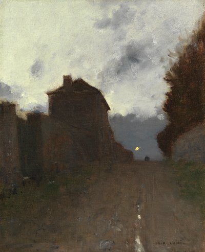 Montmartre at Dusk by Luigi Loir