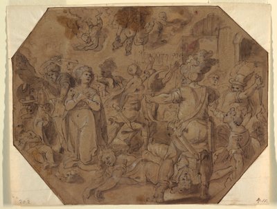 Martyrdom of St. Ursula by Luigi Rodriguez