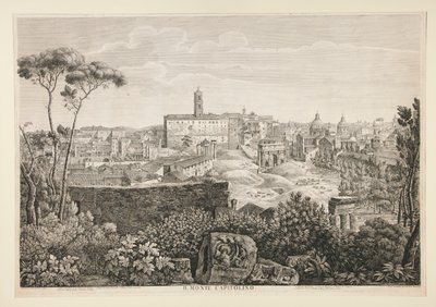 Il Monte Capitolino by Luigi Rossini