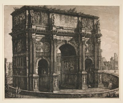 View of the by Luigi Rossini