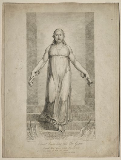 Christ Descending into the Grave by Luigi Schiavonetti