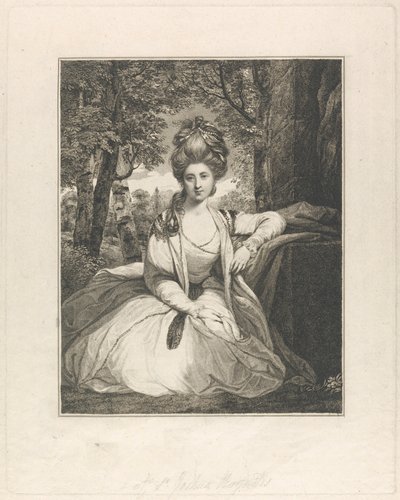 Viscountess Bayham (afterwards Marchioness Camden) by Luigi Schiavonetti