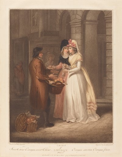 Sweet China Oranges by Luigi Schiavonetti after Francis Wheatley